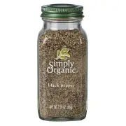 Simply Organic Black Pepper | 65g