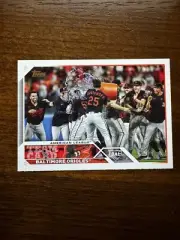 2023 Topps Baseball Baltimore Orioles Team Set Series 1 2 and Update