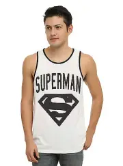 DC Comics Superman Varsity Tank Top