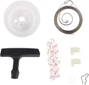 Lawnmower Part Replacement Kit Pull Starter Handle Pulley Rope Springs for 029 039 MS290 MS390 Garden Agricultural Use