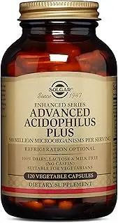 Solgar - Advanced Acidophilus Plus Vegetable Capsules 120 Count