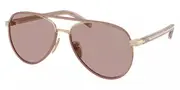 Prada PR B57S 24E20I Men's Sunglasses Brown Size 56
