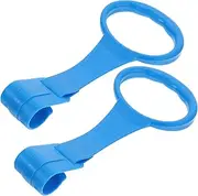 Abaodam Portable Baby Bed Stand up Rings 2 Pack Crib Hanging Rings for Infants Easy to Use Baby Pull up Bar Safe Comfortable