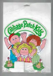 1983 Cabbage Patch Kids Honeycomb Centerpiece + Cabbage Patch Party Invitations