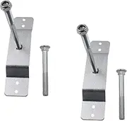 Wauebuly Spare Wheel Carrier Bracket Mounting Wheel Carrier Replacement for Most Trailer Wheels Including Hardware(2 pcs)