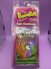Gym Challenge Booster Pack Blister Set of 2x Packs Gym Challenge 2002 WOTC
