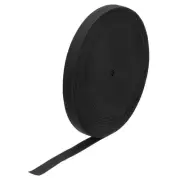 Elastic Bands for Sewing 0.7" 50 Yard Black Knit Elastic Spool High Elasticity