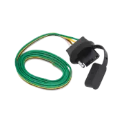 Tow Ready Trailer Wiring Connector 4-Way Flat Vehicle End 30 ft Length Wire