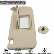 84126666 Beige Sun Visor With Mirror Right Side For 2017 2018 Chevrolet CRUZE