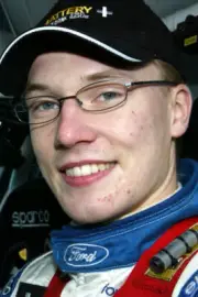 Jari Matti Latvala Rally Car 2004 Motor Racing Old Photo