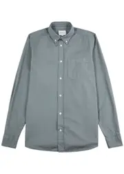Norse Projects Anton Cotton-twill Shirt - Blue - S S