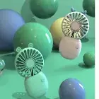 Portable Desk Fan Plastic USB Electric Fan Rechargeable Mini Fan