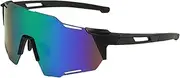 Cycling Sunglasses | Polarized Outdoor Sunglasses | Windproof Dustproof Bikee Glasses, Road Cycling Sunglasses, Sport Sunglasses for Riding Mountain Bikee Golf Running Softball