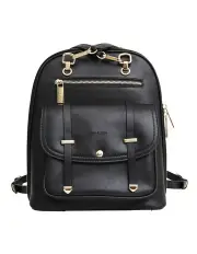 [Belle & Bloom] Ave Leather Backpack in Black