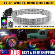 4X 15.5" RGB LED Chaser Wheel Light Ring Lights Rim For Ford F-150 F-250 F-350 (for: Porsche)