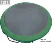 NNEDPE Trampoline 12ft Replacement Reinforced Outdoor Pad Cover - Green