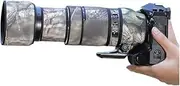 CHASING BIRDS Camouflage Waterproof Lens Coat for Olympus 100-400mm F5.0-6.3 is ED MSC Rainproof Lens Protective Cover (Pine Camouflage)