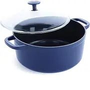 Blue Diamond Cookware Toxin-Free Ceramic Nonstick Big Batch Dutch Oven, 4.5QT (CC003222-002)