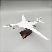 Replica 1/144 Scale for Tupolev TU160 TU-160 White Swan Swept Wing Alloy Aircraft Model Collection Gift Hobby Toy Airplane Toy