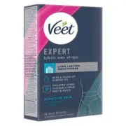 Veet Expert Cold Wax Strips Bikini 16 Pack