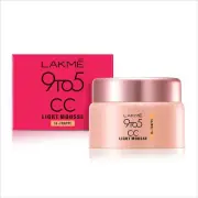 Lakme 9 To 5 CC Light Mousse For Even Skin Tone & Light Texture - Frappe