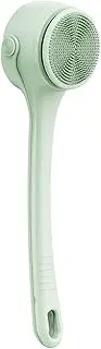 Electric Body Brush Back Scrubber for Shower pe-C Rechargeable IPX7 3 Gears 6-in-1 Shower Brush Heads Cordl Exfoliating Bath Brush with Long Handle Deep Cleansing for Shower Bathing