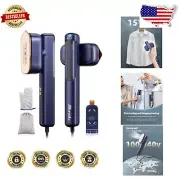 Efficient Handheld Garment Steamer with Leak-Free Design - Ideal for All Fabrics