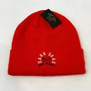 Dark Seas Tall Beanie Cyclone Orange OSFM NWT Snowboard Ski Winter