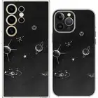 Milky Way Solar System Sun Planets Case Cover Silicone / Shockproof / MagSafe