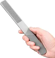 YankMooM Half Round Flat Rasp 4 in 1 Carbon Steel Wood Rasp for Shaping Wood Leather Plastic Metal Tools,Wood Carving Files Rasp (8''/200mm)