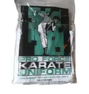 Pro Force Karate Uniform Size 00 Stock #26691 55% Cotton/45%
