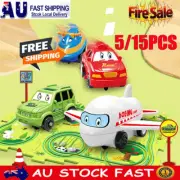 Track Car Puzzle Set - Montessori Anti Gravity Racer Car Toys 4-8 Year Old KiZR