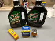 Tune Up Oil Change Filter Kit Maxima NGK For Yamaha YFM250 Raptor DR7EA FP140