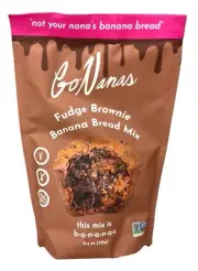 Go Nanas Fudge Brownie Banana Bread Mix 12.4 oz
