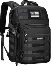 MOSISO Camera Backpack, DSLR/SLR/Mirrorless Tactical Camera Bag Case with Laptop Compartment Compatible with Canon/Nikon/Sony