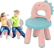 Kids Chairs - Toddler Chair,Toddler Dino Chair Full Backrest, Good Toughness, Non-Slip Pad, Double Thickened Backrest for Home, Classroom, Kindergarten Pochy