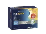 Nicabate Gum 2mg - 200 Pack
