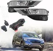 Fog Light Assembly for 2015-2016 Honda CR-V | Includes Bulbs & Switch Kit