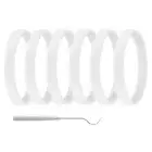 6Pack Gaskets Replacement Seal 3.94inch O- Blender Replacement for Ninja8935