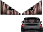 Car Warning Lights - Anti-Rear-Collision Lights Interactive Rearview Mirrors Lights | Multi-Function Warning Lights Car Back Lights Flexible Screen for Car SUV