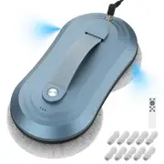 Advwin Window Cleaner Robot, Automatic Cleaning Robot Window Washer with Dual Water Spray Technology, 2800Pa Suction Electric Window Cleaner