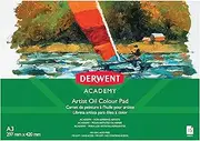 DERWENT(R) R310470 Academy Oil Paints PAD, Landscape A3 15 Sheets
