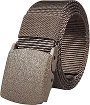[Dcvmvmn] Men's Outdoor Casual Canvas Belt Training Nylon Belt With Adjustable Unisex Sports Canvas Belts, 6