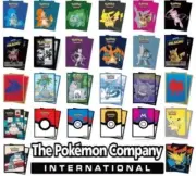 Assorted Pokemon TCG Card Sleeves Protector 65 Sleeve Pack **Pick from List**