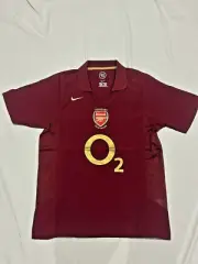 2005/6 Arsenal Home Jersey Highbury Sz- MEDIUM