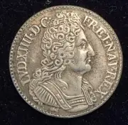 1711 France Kingdom of Louis XIV Historical Token Rennes 1/10 EC