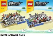 NEW INSTRUCTIONS ONLY LEGO CHESS 40158 manual book from set
