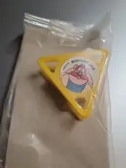 Vintage 1990 Kellogg's Cereal Disney Chip n Dale Monterey Jack Rubber Stamp MIP