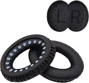 Adhiper Replacement Ear Pads for Bose Ear Pads Ear Cushions,Compatible with Bose QuietComfort 35 (QC35) and QuietComfort 35 II (QC35 II) over-ear headphones(Black)