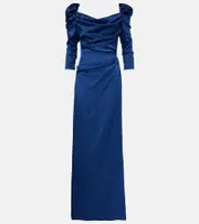 [Vivienne Westwood] Vivienne Westwood Bridal Astral satin corset gown AU 8 blue
